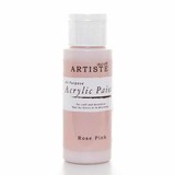 Docrafts Acrylic Paint (2oz) - Rose Pink (DOA 763221)