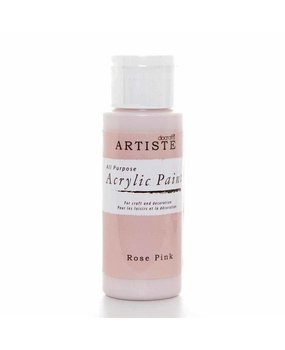 Docrafts Acrylic Paint (2oz) - Rose Pink (DOA 763221)
