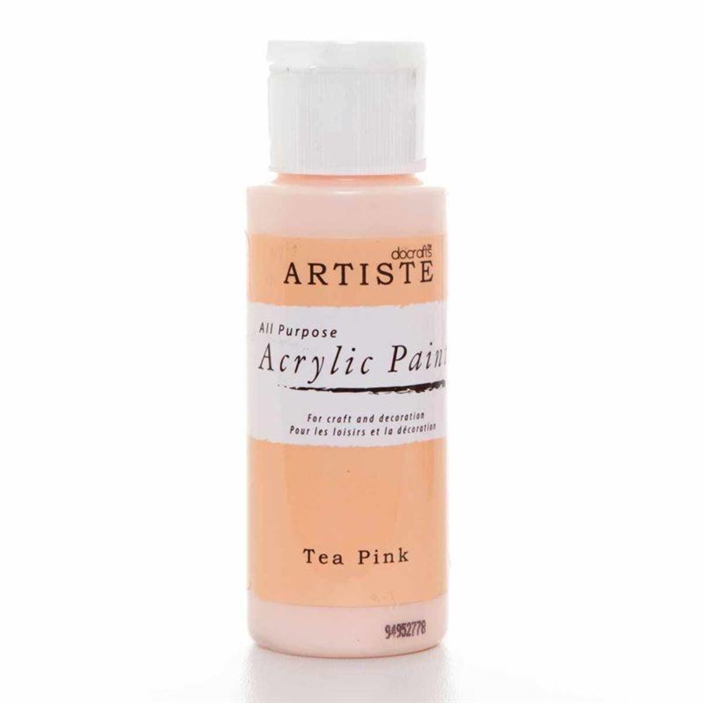 Docrafts Acrylic Paint (2oz) - Tea Pink (DOA 763220) Docrafts Acrylic Paint (2oz) - Tea Pink (DOA 763220)