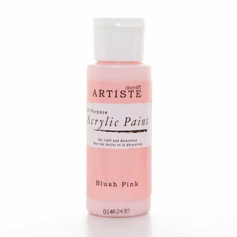 Docrafts Acrylic Paint (2oz) - Blush Pink (DOA 763219) Docrafts Acrylic Paint (2oz) - Blush Pink (DOA 763219)