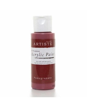 Docrafts Acrylic Paint (2oz) - Pomegranate (DOA 763216)