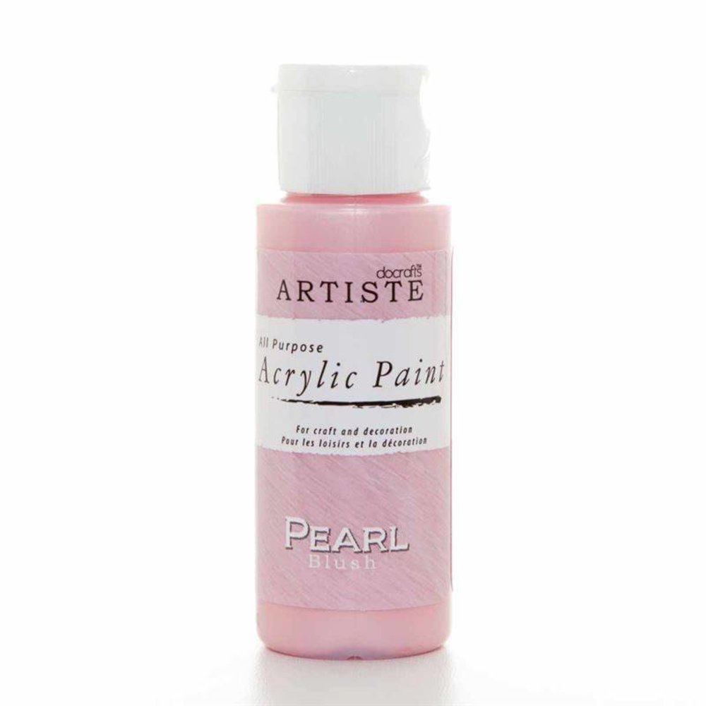 Docrafts Acrylic Paint (2oz) Pearl Blush (DOA 763006) Craftlines B.V.