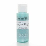 Docrafts Acrylic Paint (2oz) - Pearl Frosted Mint (DOA 763004)