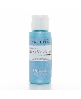 Docrafts Acrylic Paint (2oz) - Pearl Ice Blue (DOA 763003)