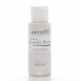 Docrafts Acrylic Paint (2oz) - Pearl Medium (DOA 763001)
