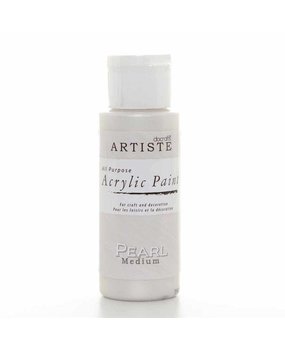 Docrafts Acrylic Paint (2oz) - Pearl Medium (DOA 763001)