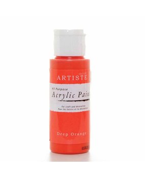Docrafts Acrylic Paint (2oz) - Deep Orange (DOA 763209) Docrafts Acrylic Paint (2oz) - Deep Orange (DOA 763209)