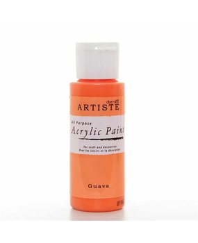 Docrafts Acrylic Paint (2oz) - Guava (DOA 763208)