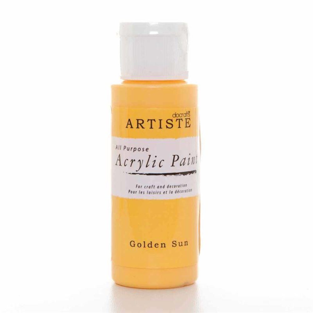Docrafts Acrylic Paint (2oz) - Golden Sun (DOA 763206) Docrafts Acrylic Paint (2oz) - Golden Sun (DOA 763206)