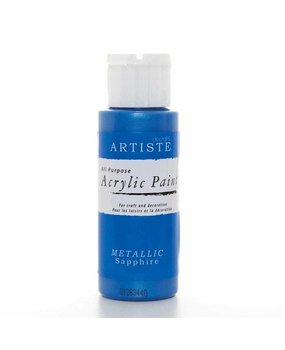 Docrafts Acrylic Paint (2oz) - Metallic Sapphire (DOA 763110)