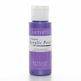 Docrafts Acrylic Paint (2oz) - Metallic Amethyst (DOA 763108)