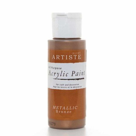 Docrafts Acrylic Paint (2oz) - Metallic Bronze (DOA 763105) Docrafts Acrylic Paint (2oz) - Metallic Bronze (DOA 763105)
