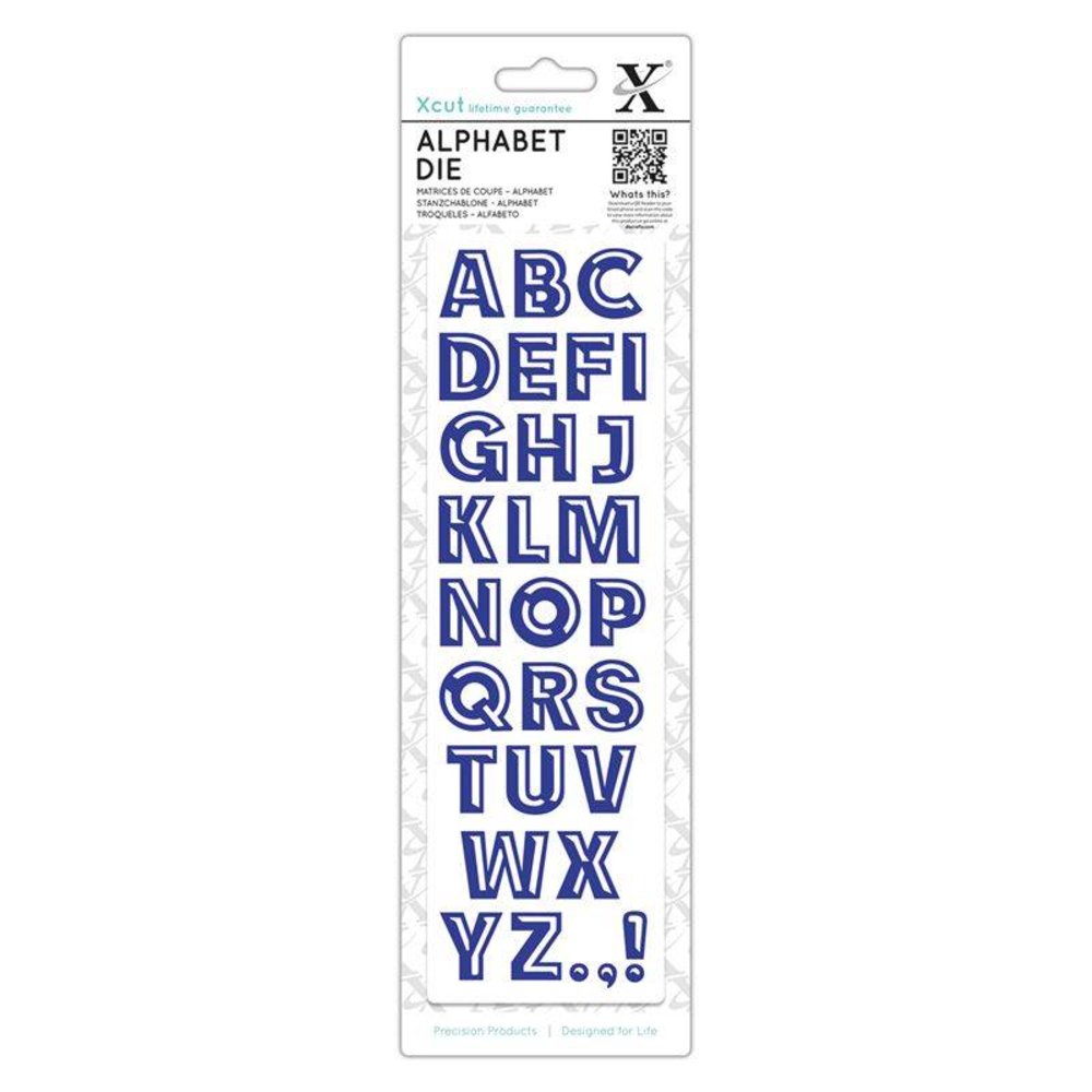 Xcut Alphabet Dies Bevelled (XCU 504059) (OUTLET)