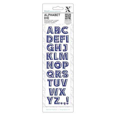 Xcut Alphabet Dies Bevelled (XCU 504059) (OUTLET)
