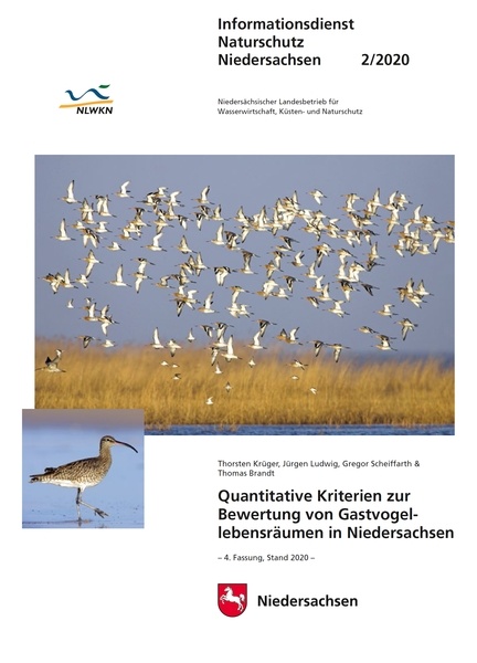 Quantitative Kriterien zur Bewertung von  Gastvogellebensräumen in Niedersachsen (2/20)