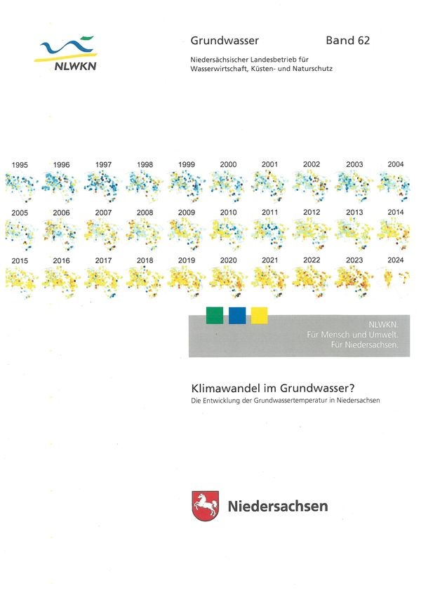 Klimawandel im Grundwasser? - Die Entwicklung der Grundwassertemperatur in Niedersachsen (GW 62)