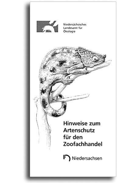 HINWEISE ZUM ARTENSCHUTZ FÜR DEN ZOOFACHHANDEL