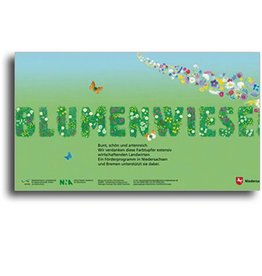 BLUMENWIESEN (POSTER / SCHRIFTZUG)