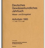 DEUTSCHES GEWÄSSERKUNDLICHES JAHRBUCH WESER-EMSGEBIET 1985