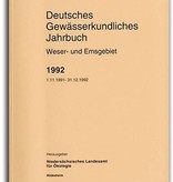 DEUTSCHES GEWÄSSERKUNDLICHES JAHRBUCH WESER-EMSGEBIET 1992