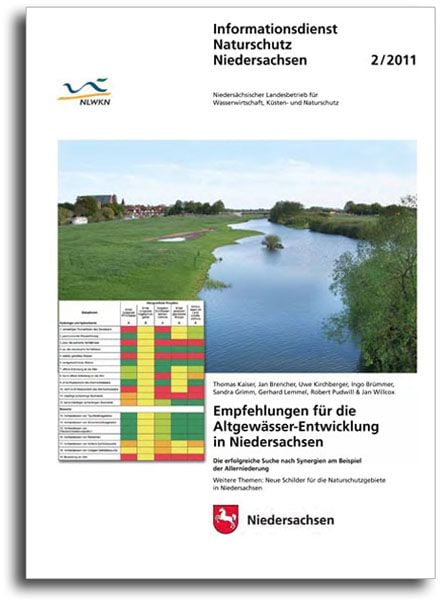 EMPFEHLUNGEN FÜR DIE ALTGEWÄSSER-ENTWICKLUNG IN NIEDERSACHSEN (2/11)