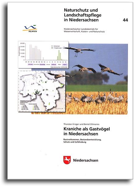 KRANICHE ALS GASTVÖGEL IN NIEDERSACHSEN (HEFT 44)