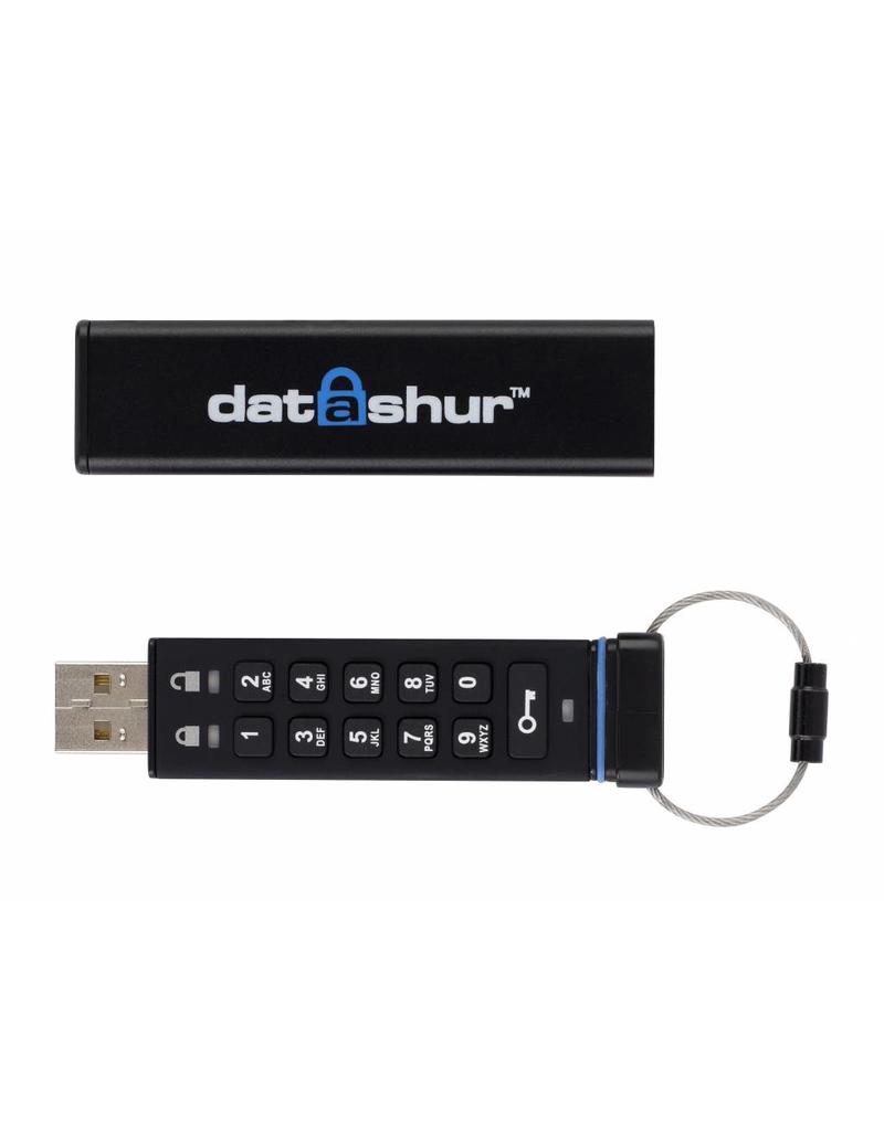 iStorage datAshur 256-bit - 4GB Flash Drive USB 2.0 beveiligde USB Stick met PIN code