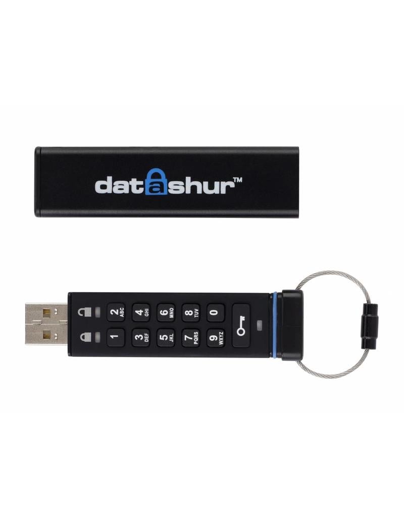 iStorage datAshur 256-bit - 4GB USB Flash Drive with Pincode