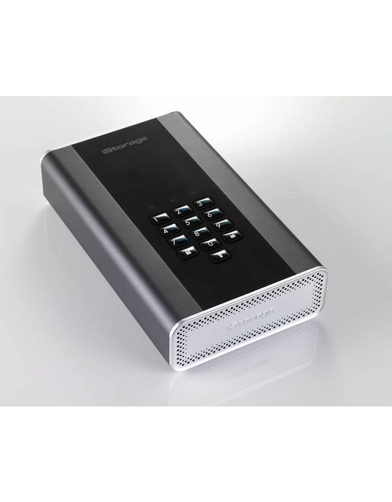 iStorage diskAshur DT² USB3.1 sichere Desktop-Festplatte - 8TB