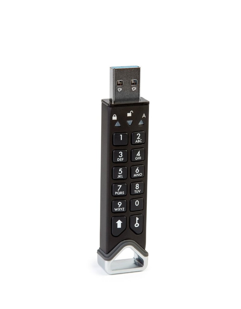 iStorage datAshur Pro² USB3.0 256-Bit - 64GB Flash Drive sicherer USB-Stick mit PIN-Code