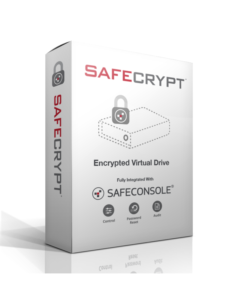 DataLocker SafeCrypt gecodeerde virtuele schijf - 1 jaar licentie