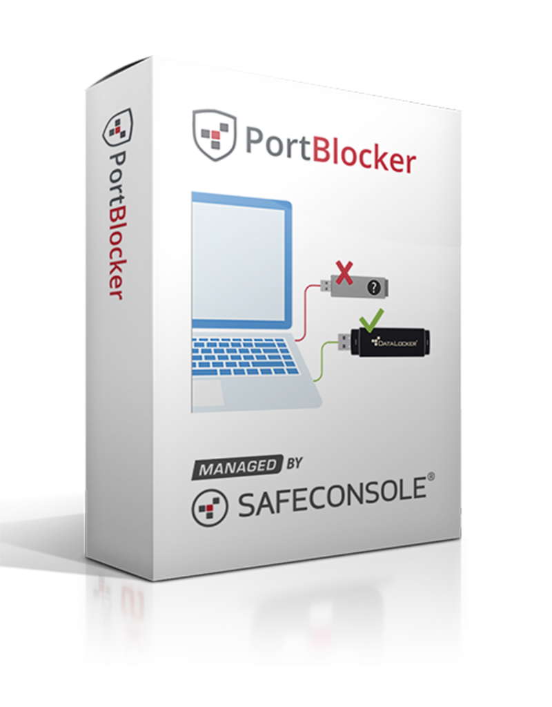 DataLocker PortBlocker Managed USB Lock - Verhinderung von Datenverlust für Wechselspeicher - 3 Jahr Gerätelizenz