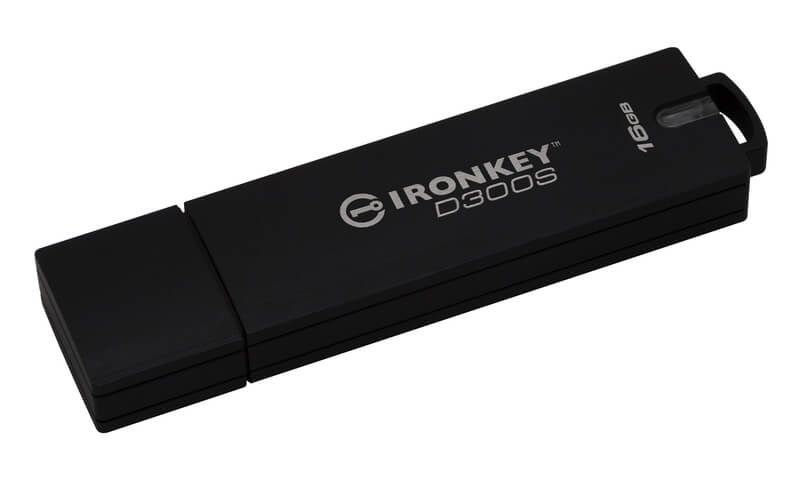 Kingston IronKey D300S - 16GB Drive - StoreSecure - your data securely encrypted - Business to Business