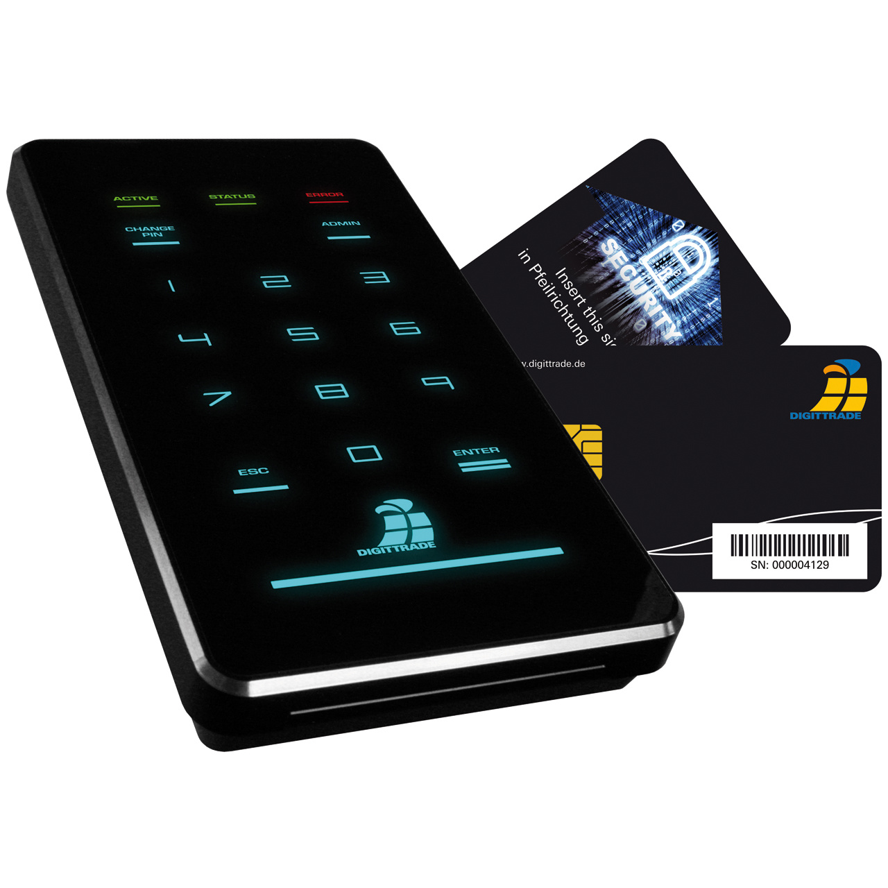 HS256 S3 High-Security externe SSD USB 3.0 - 1TB - - Uw data beveiligd en versleuteld opgeslagen - voor de zakelijke markt