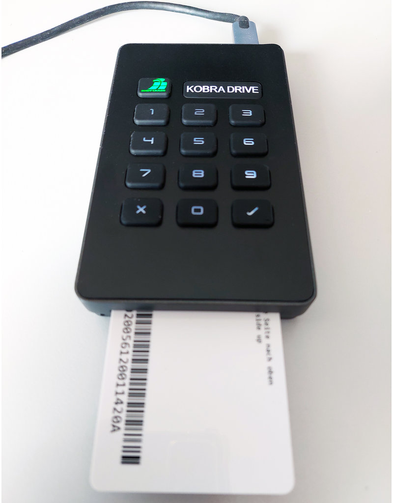 Kobra Infosec Kobra Drive VS  with BSI approval for government classified information up to VS-NfD - 1TB - Pricing on request