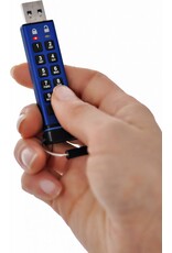 iStorage datAshur Pro USB3 256-bit - 256GB Flash Drive beveiligde USB Stick met PIN code