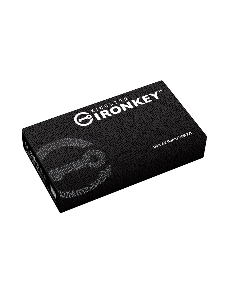 IronKey Kingston IronKey D500S – FIPS 140-3 Gecertificeerde Versleutelde USB 3 - 64GB Flash Drive