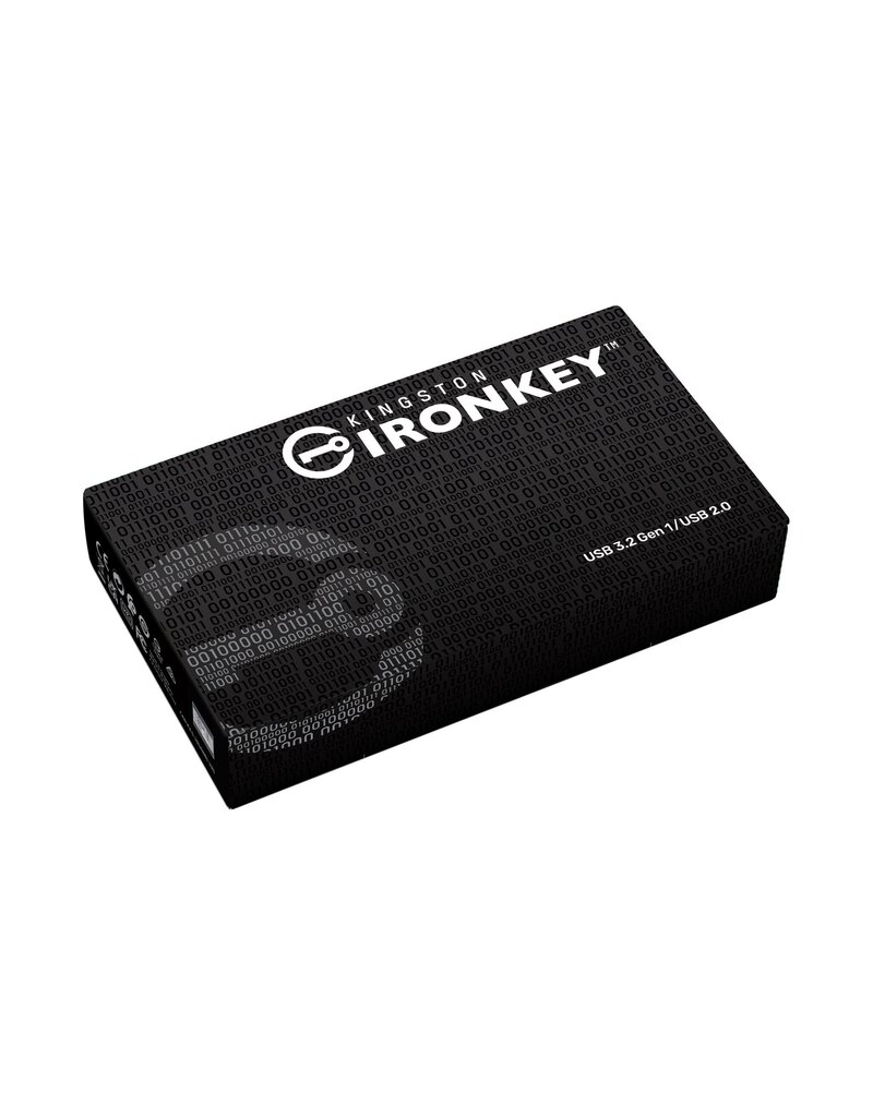 IronKey Kingston IronKey D500S – FIPS 140-3 Gecertificeerde Versleutelde USB 3 - 128GB Flash Drive