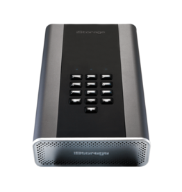 iStorage diskAshur DT² 256-bit HDD 30TB Classified - Graphite