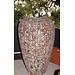 PTMD seco green ceramic pot high edge L.dia 55 xH93 cm