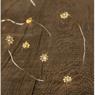 Light decoration Silke clear silver 40 l