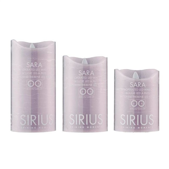 Sara blush dia 7,5 cm H 15cm