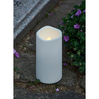 Cemetry light white Theo H 12,5 centimer