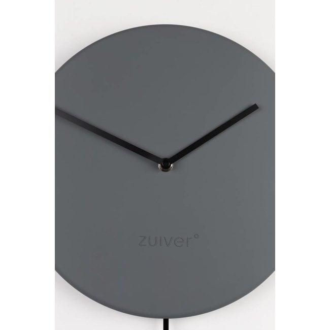 Clock minimal grey