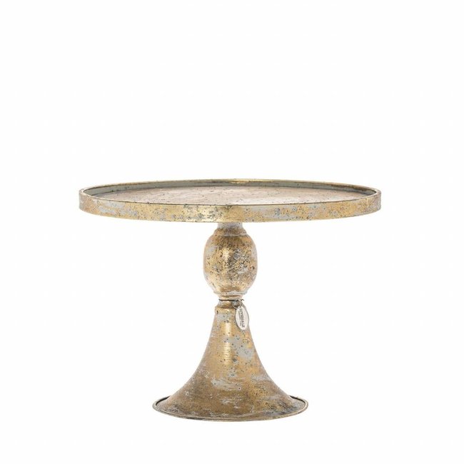 Plateau glimmer goud 35 cmHeb je een item in huis wat wel een beetje extra aandacht mag krijgen? Geef het een eigen plateau! Met mooie grote stukken fruit in de keuken, in de vensterbank zodat je plantje goed opvalt of op het dressoir gestyled met kaarsen