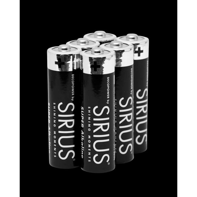 AA decopower by sirius 6 pcs