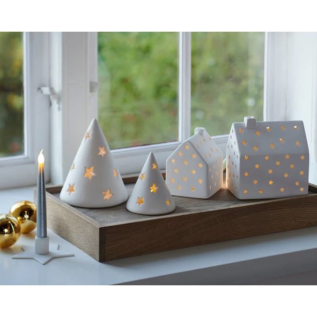 janet house small H10 cm white