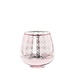 Sfeerlicht shine roze 12 cm