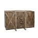 Roan natural mango wood side table