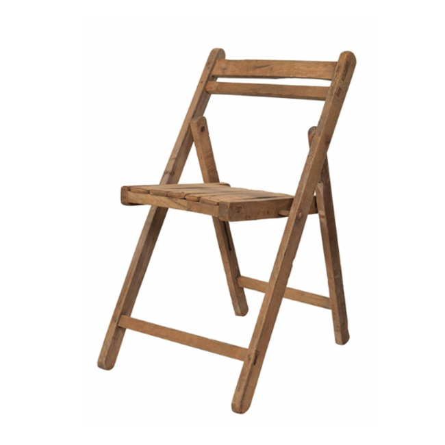 Houten klapstoel